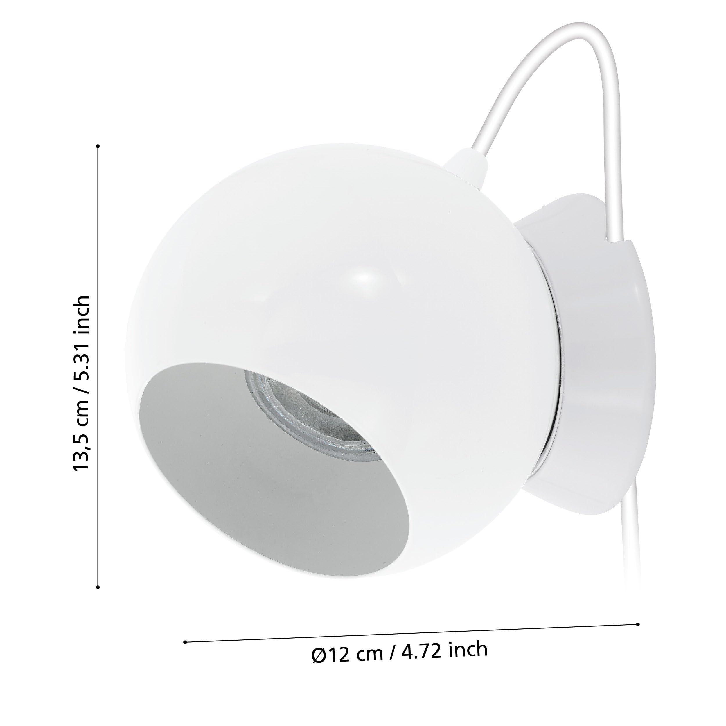 eglo-petto-1-magnetische-tischleuchte-wandleuchte-wei-gu10 image 4