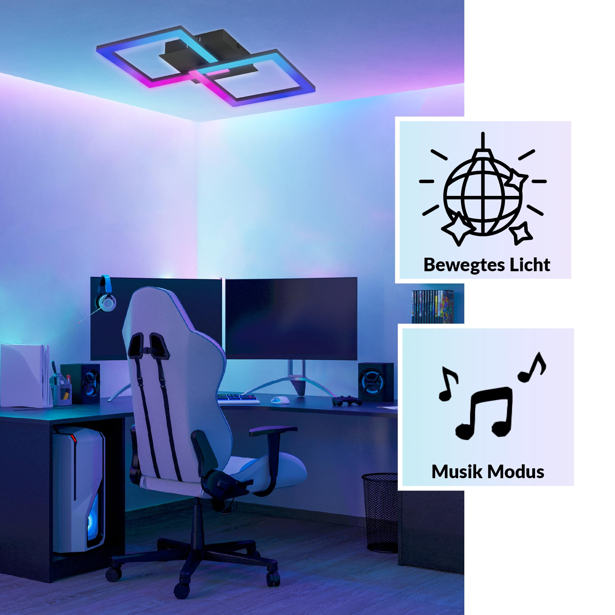 eglo-rgbic-led-deckenleuchte-gaming-deckenlampe-schwarz-52-5-cm image 3