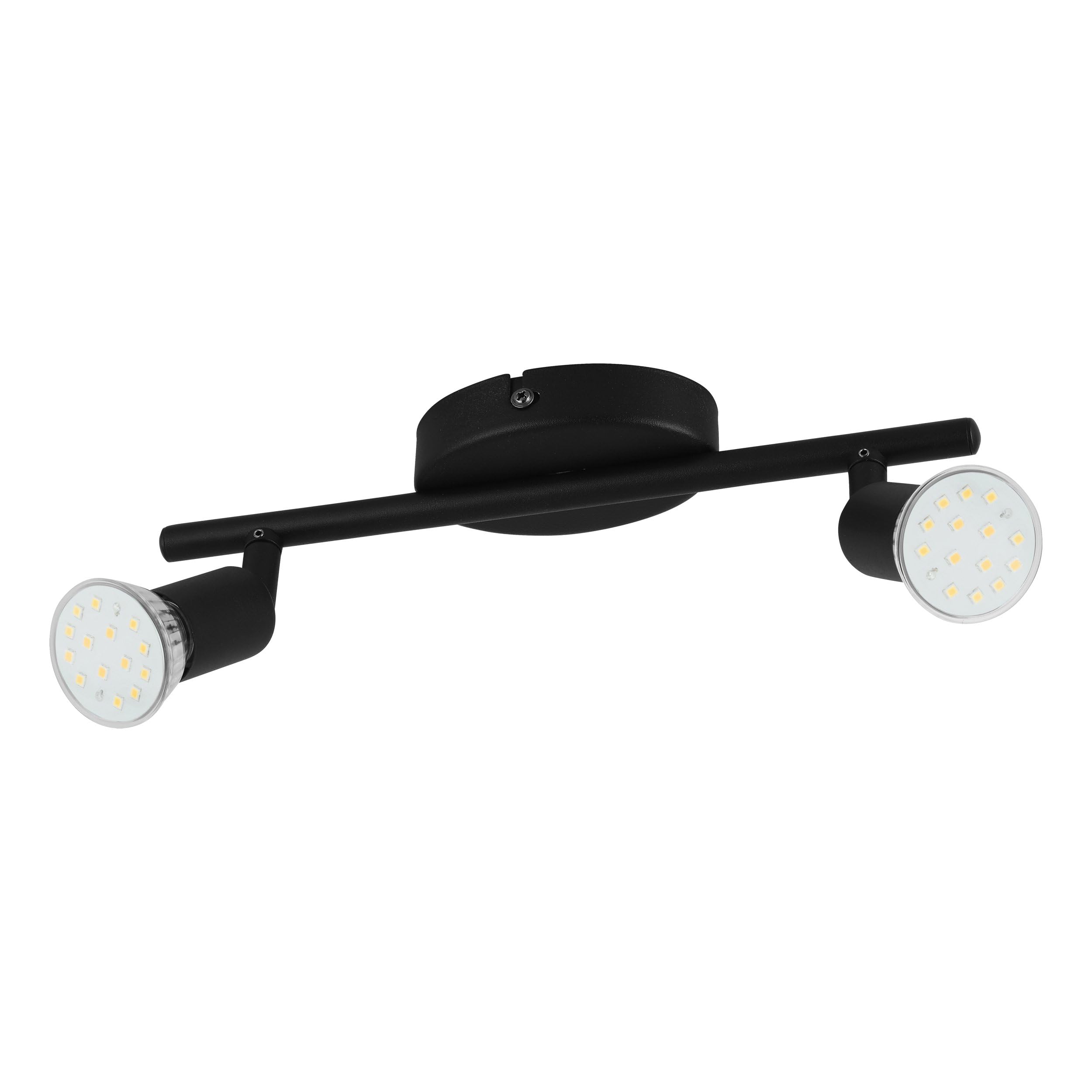 eglo-buzz-led-deckenstrahler-2-flammig-schwarz-l-28-5-cm-gu10 image 1