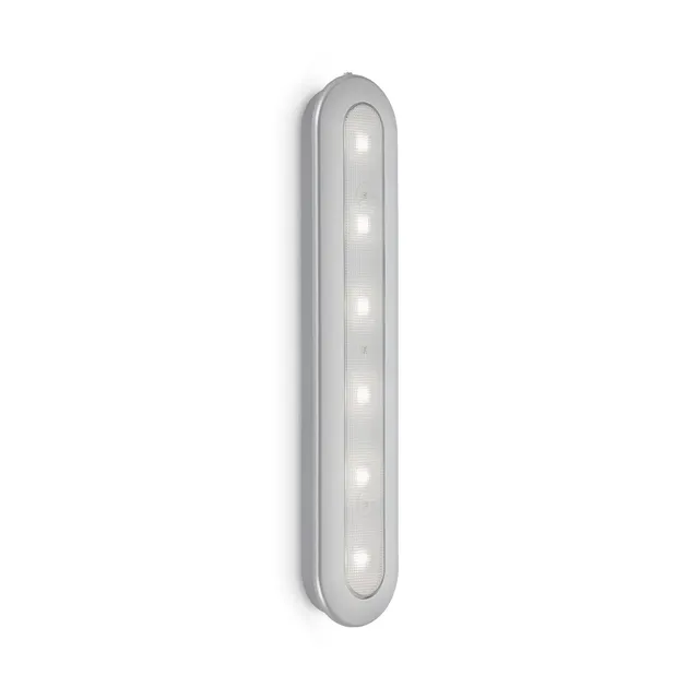 briloner-led-push-light-schrankbeleuchtung-batteriebetrieben-30-5-cm-silberfarbi image 1