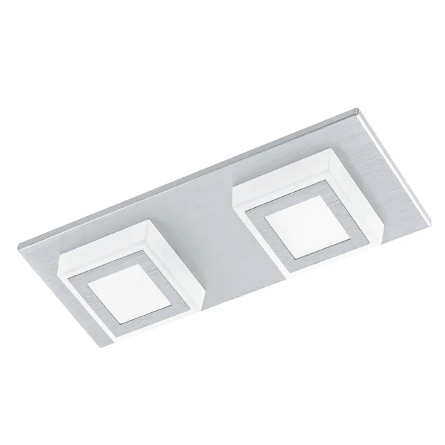eglo-masiano-led-deckenleuchte-2-flammig-aluminium-geb-rstet-warmwei-680-lumen-2 image 1