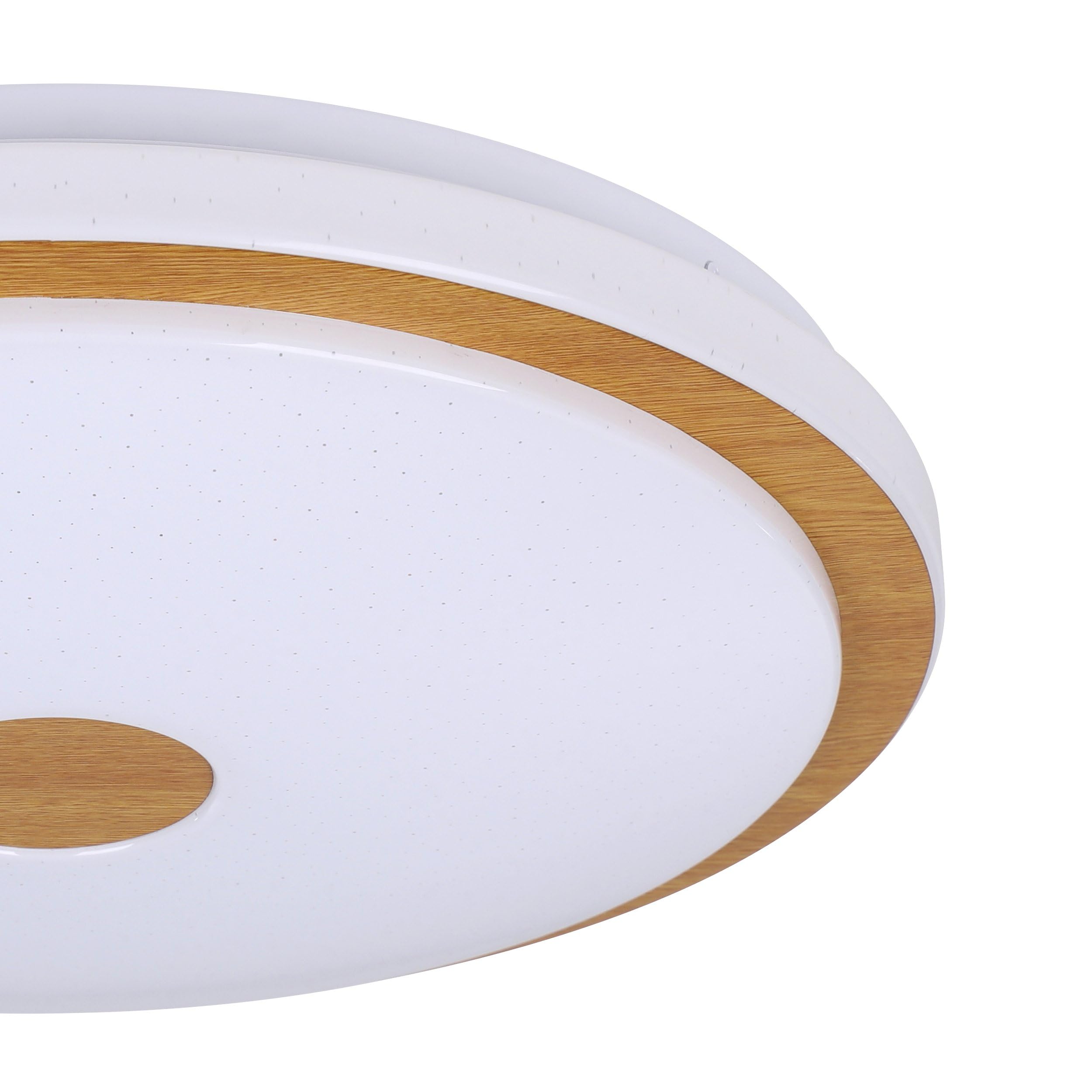 eglo-lanciano-1-led-deckenleuchte-dimmbar-mit-fernbedienung-38-cm-wei-braun image 5