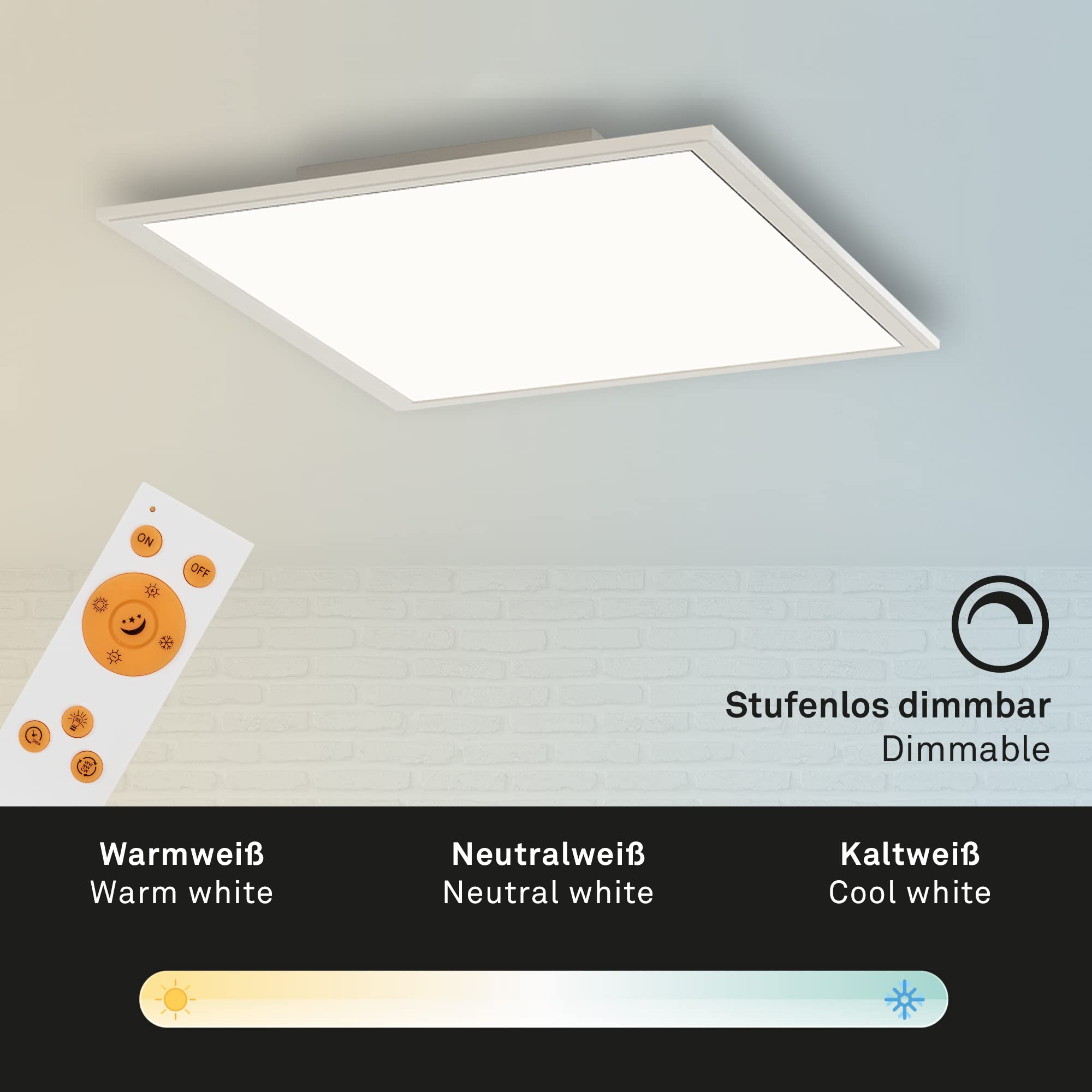 briloner-7194-016-led-deckenleuchte-panel-29-5-cm-wei-dimmbar image 3