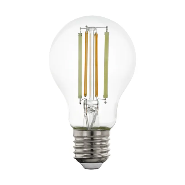 eglo-connect-z-smart-led-filament-e27-a60-zigbee-6w-700lm-klar image 1