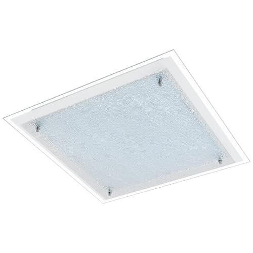 eglo-priola-led-deckenleuchte-50x50cm-wei-chrom-neutralwei-3400lm image 2