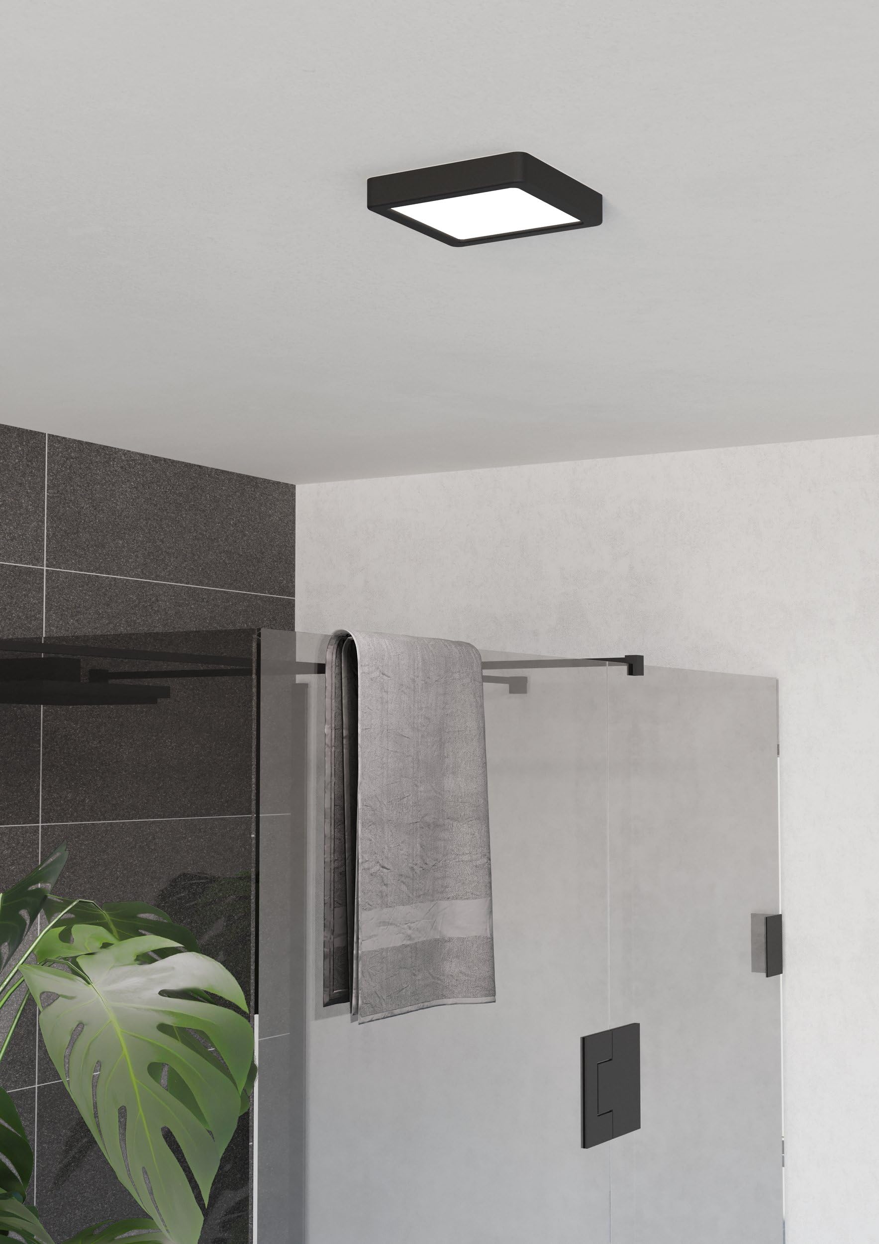eglo-fueva-6-led-deckenleuchte-eckig-15x15-cm-schwarz-ip44-bad image 4