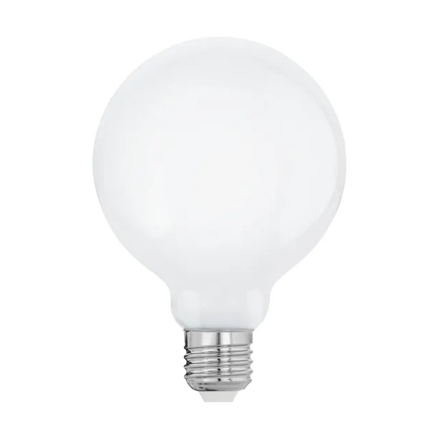 eglo-e27-led-globe-milky-g95-filament-lampe-9-5-cm-warmwei-7w image 1