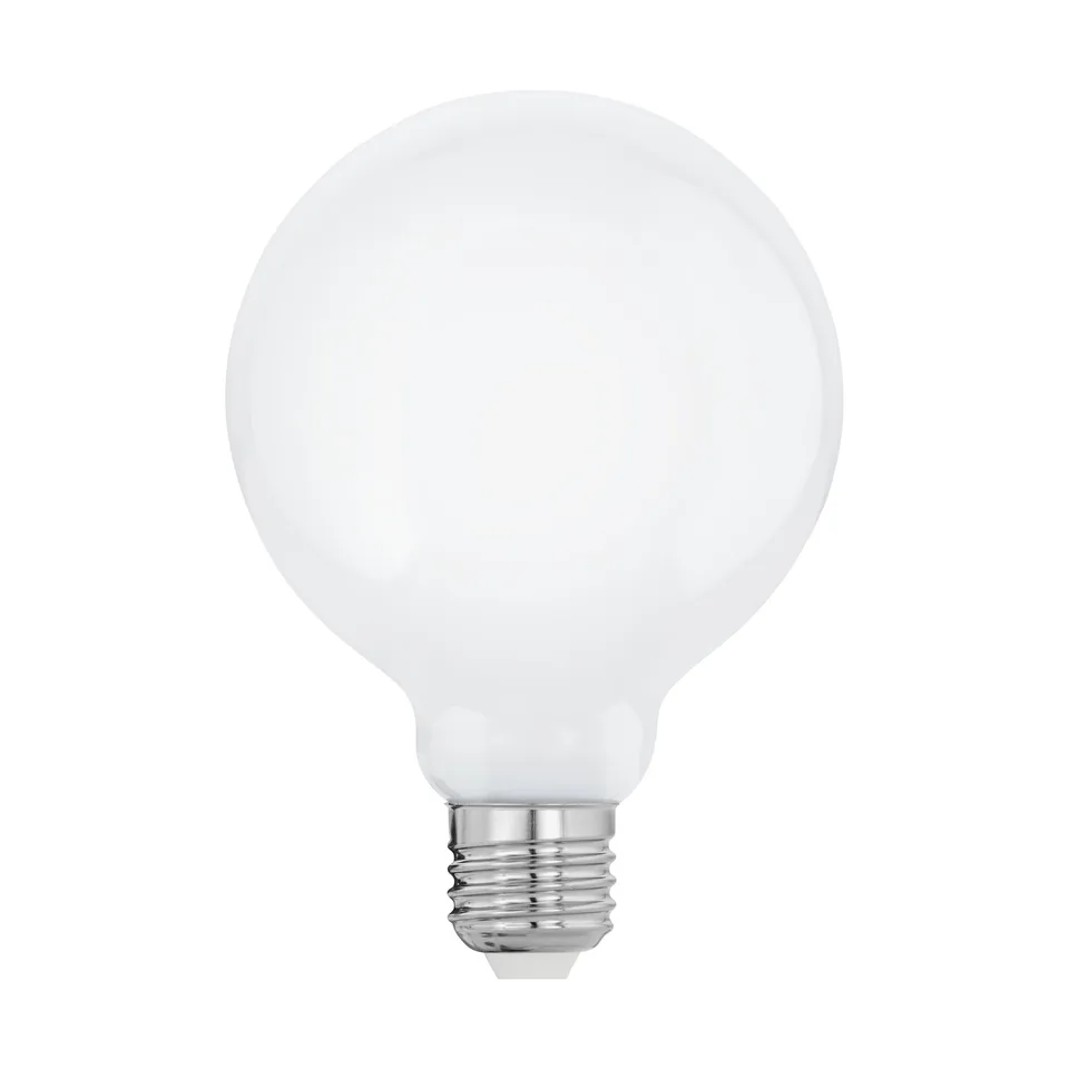eglo-e27-led-globe-milky-g95-filament-lampe-9-5-cm-warmwei-7w image 1