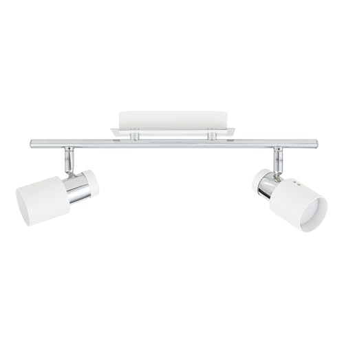 eglo-davida-led-deckenleuchte-2-flammig-deckenspot-chrom-wei-mit-gu10 image 8