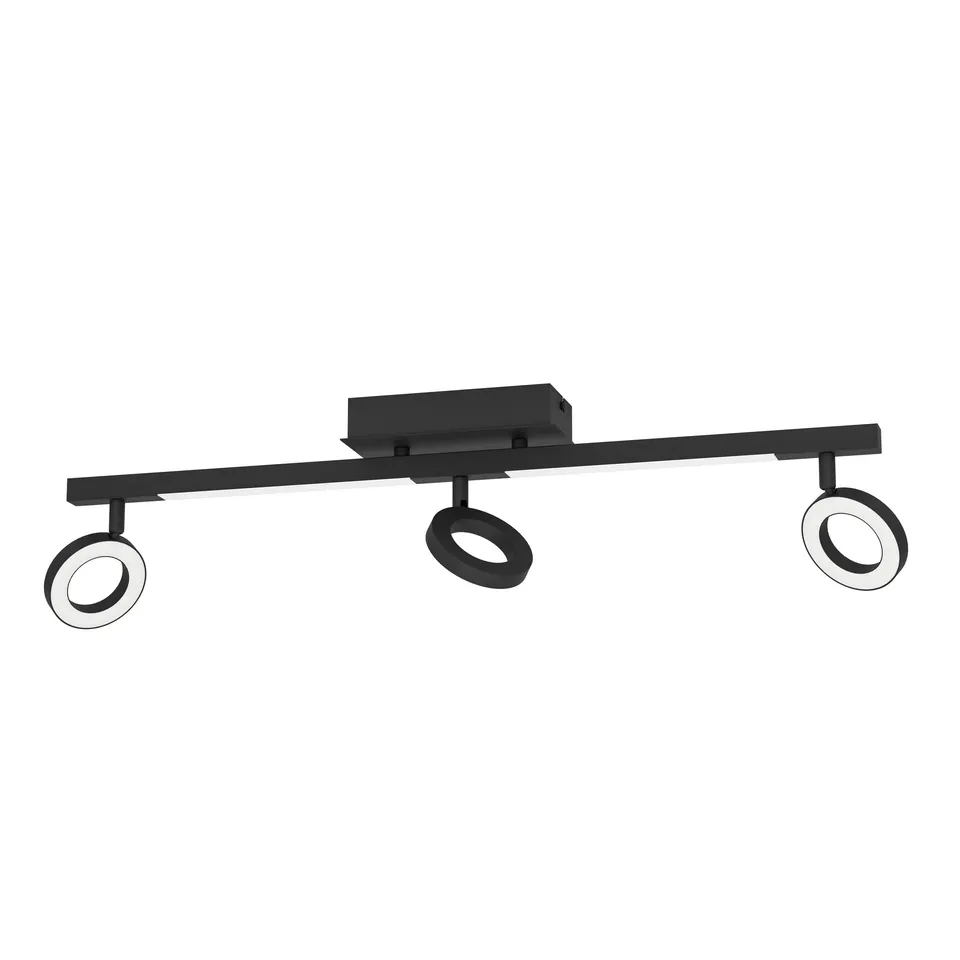 eglo-cardillio-2-led-deckenstrahler-3-flammig-schwarz-schwenkbare-spots image 1