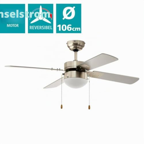 eglo-deckenventilator-gelsina-106-6-cm-mit-beleuchtung-silber image 8