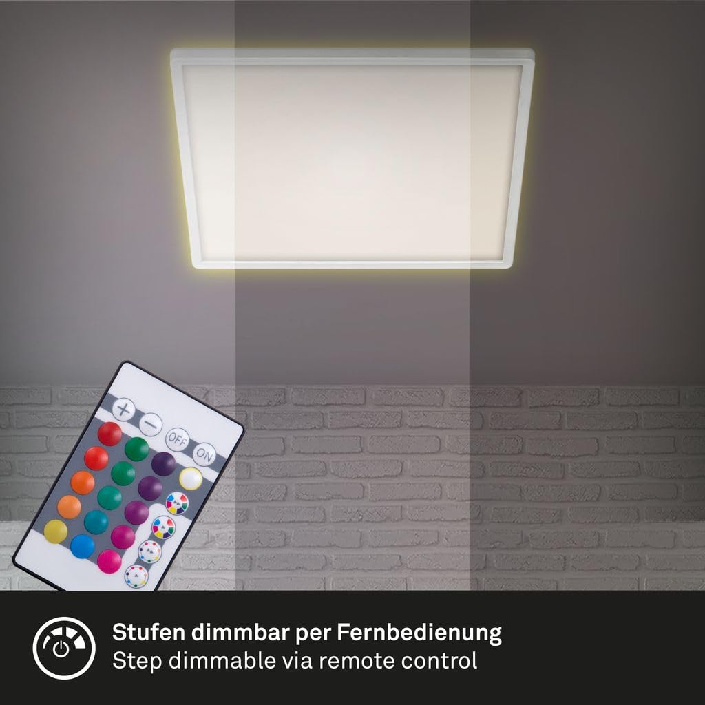 briloner-slim-led-panel-deckenleuchte-eckig-rgb-backlight-dimmbar-42x42-cm-wei image 5