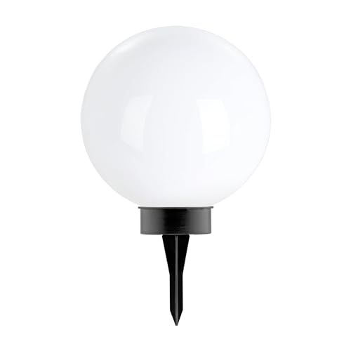 eglo-puglia-led-solar-kugel-gartenlampe-25-cm-schwarz-wei image 6