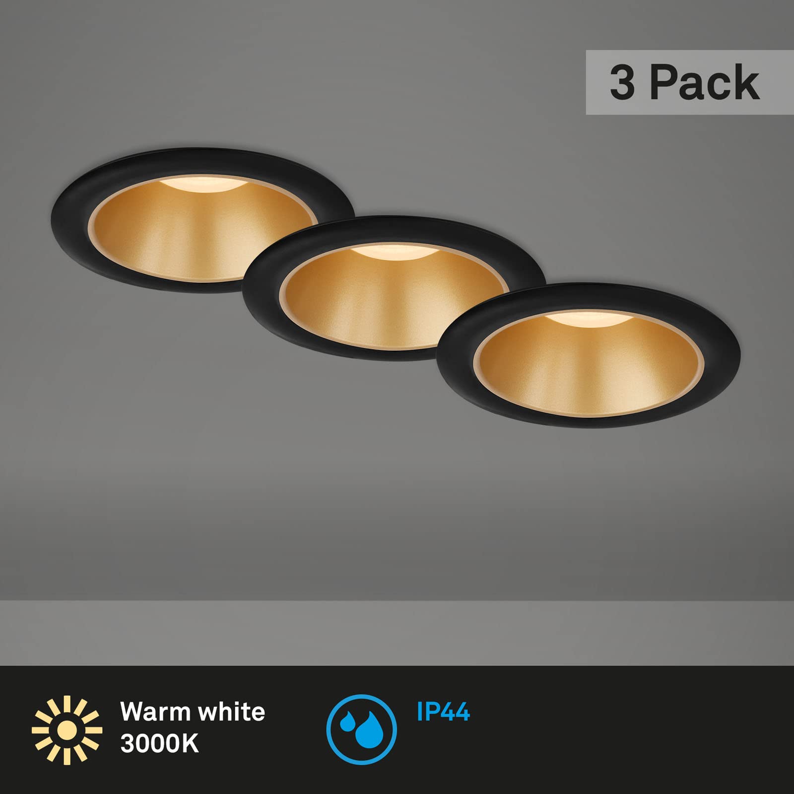 briloner-bad-einbauleuchten-3er-set-led-ip44-schwarz-gold image 2