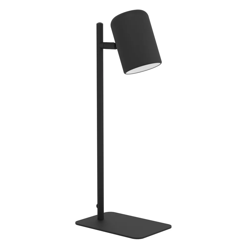 eglo-ceppino-led-tischlampe-gu10-schwarz-schwenkbar-38-cm image 1