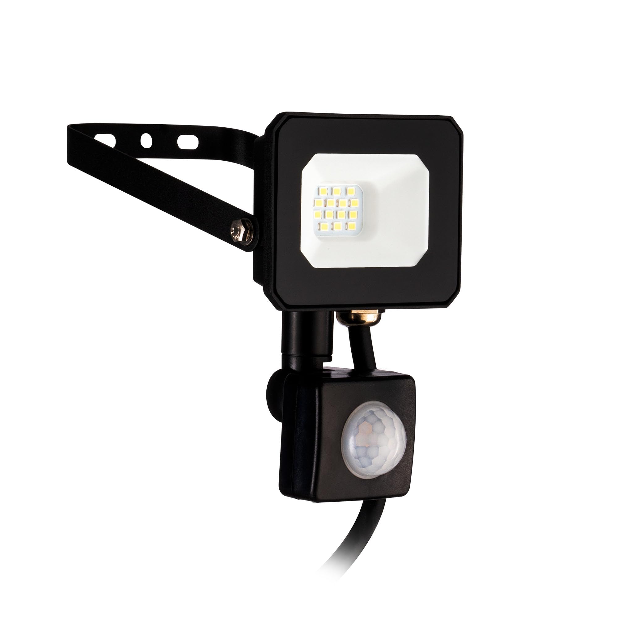 eglo-risacca-e-led-au-enstrahler-mit-bewegungsmelder-schwarz-850-lm-ip65 image 1