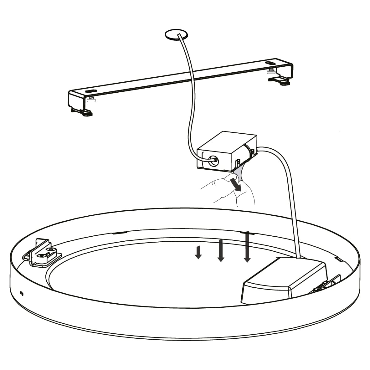 eglo-fueva-z-connect-z-smart-led-deckenleuchte-21cm-nickel-matt image 8