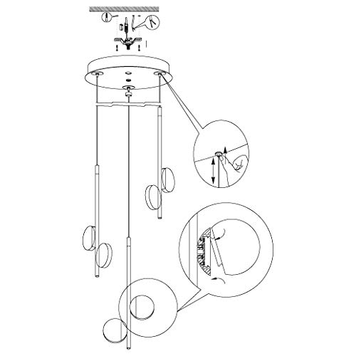 eglo-olindra-led-pendelleuchte-6-flammig-dimmbar-chrom-wei image 8