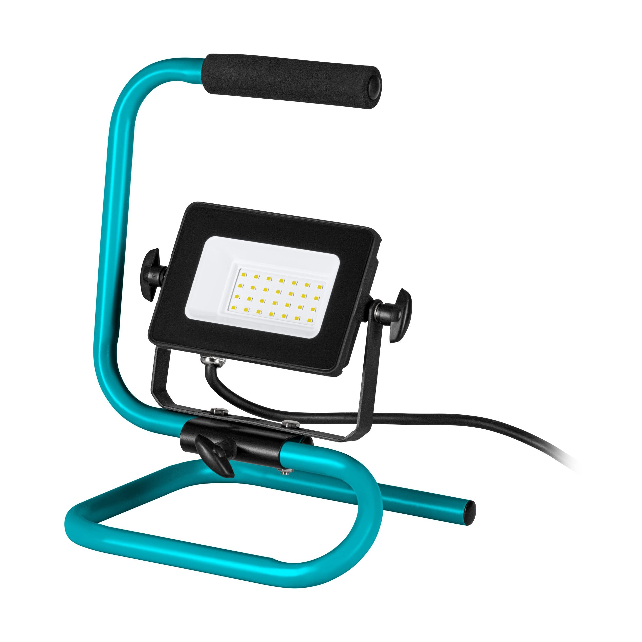 eglo-led-baustrahler-arbeitsleuchte-20w-2000lm-ip65-t-rkis-schwarz image 1