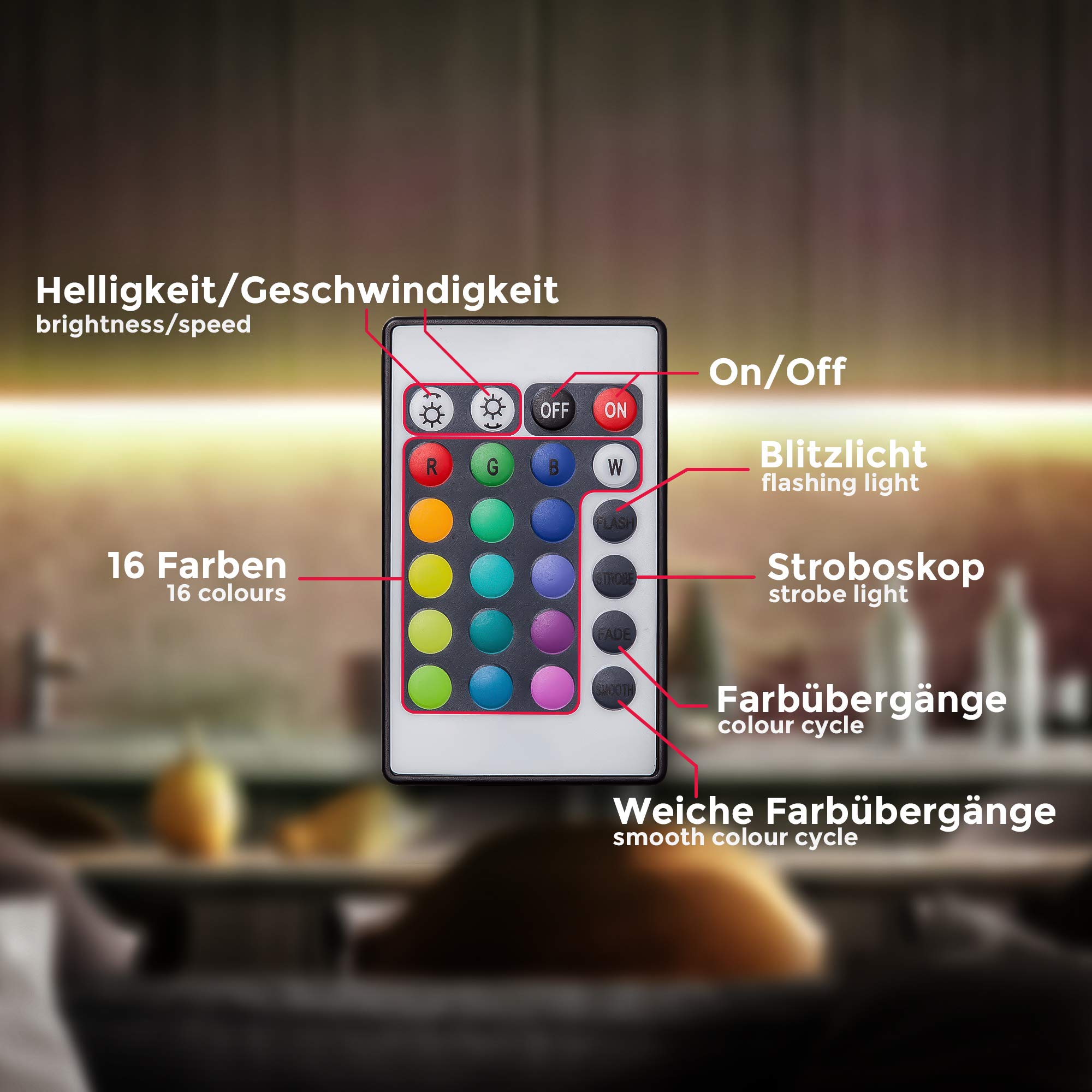 briloner-b-k-licht-led-strip-silikon-3m-rgb-mit-fernbedienung-dimmbarer-selbstkl image 4