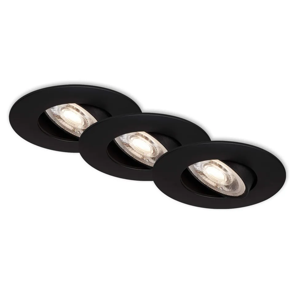 briloner-7048-035-led-einbauleuchten-3er-set-dimmbar-schwenkbar-schwarz-matt image 1