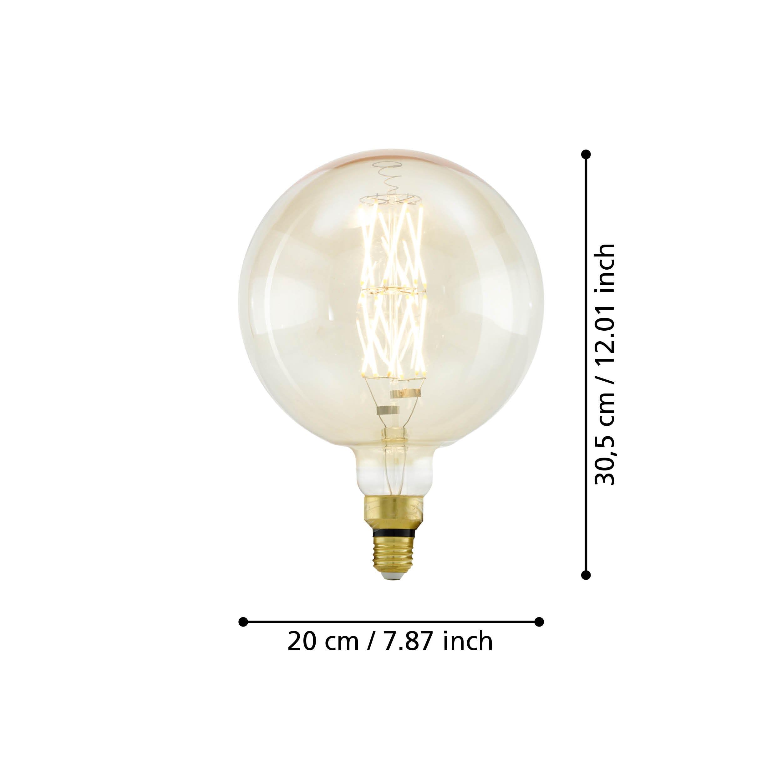 eglo-e27-led-vintage-gl-hbirne-g200-big-size-amber-dimmbar-8w-806lm-2100k-20-cm image 6