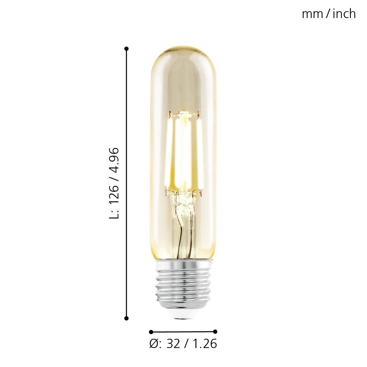 eglo-led-e27-vintage-gl-hbirne-amber-t32-r-hre-3-5w-220lm-2200k image 4