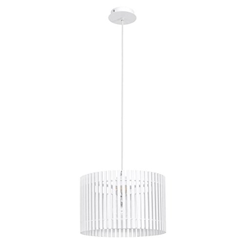 eglo-narola-pendelleuchte-e27-wei-holz-metall-32-5-cm image 2