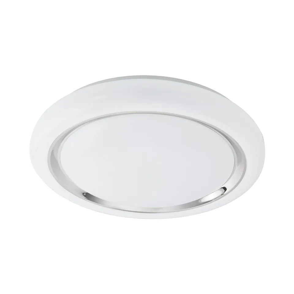 eglo-capasso-led-deckenleuchte-40-cm-wei-chrom-24w-2500-lm image 1