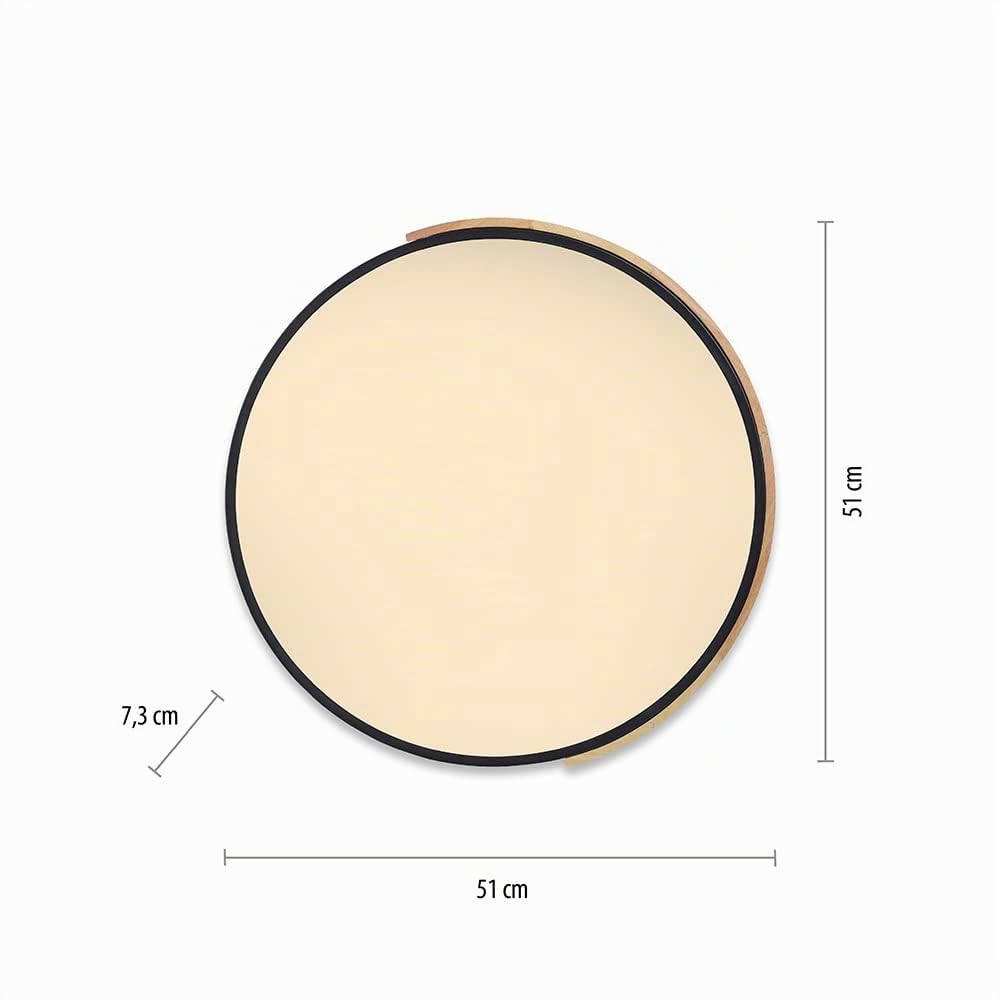 paul-neuhaus-q-nemo-led-deckenleuchte-schwarz-holz-eiche-cct-zigbee image 5