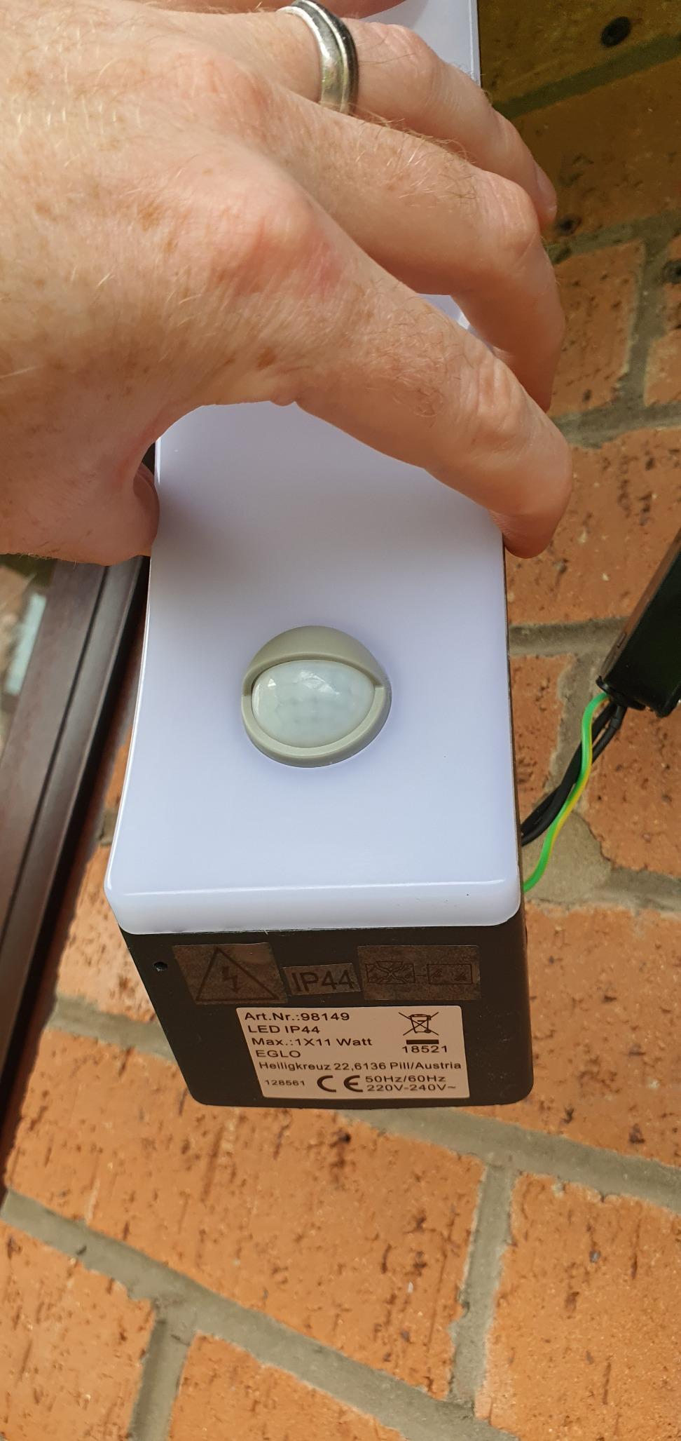Funktioniert, Sensor sensibel