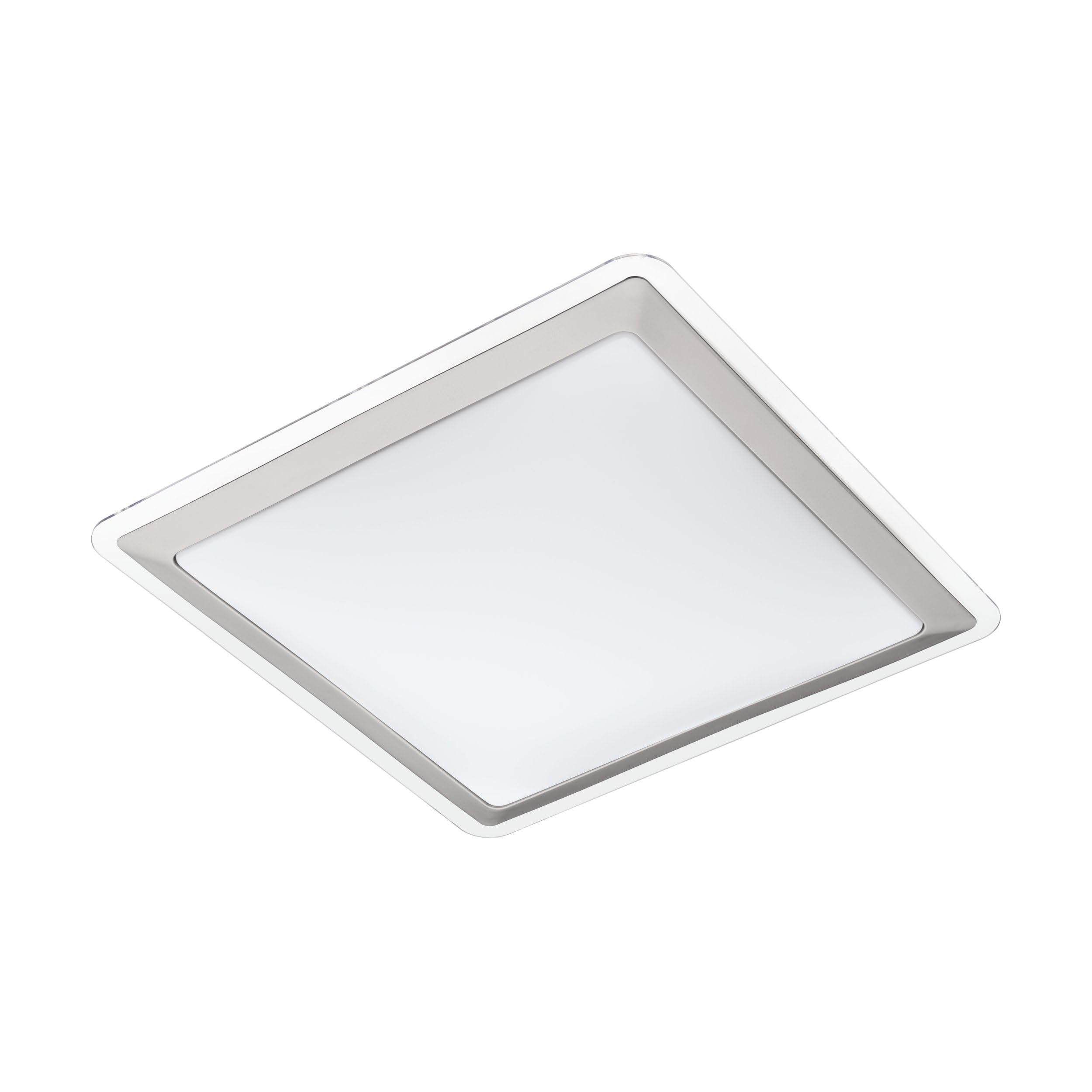 eglo-competa-1-led-deckenleuchte-43-cm-stahl-kunststoff-silber-wei image 1