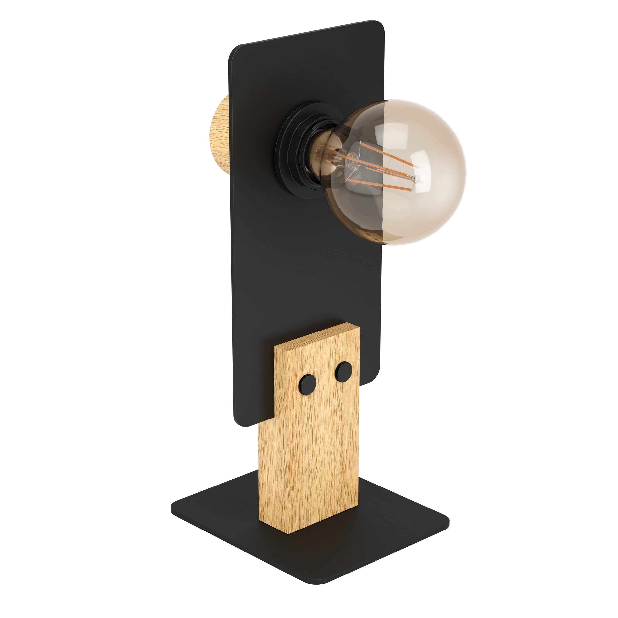 eglo-bramerton-3-flammige-deckenleuchte-holz-metall-schwarz-e27 image 6