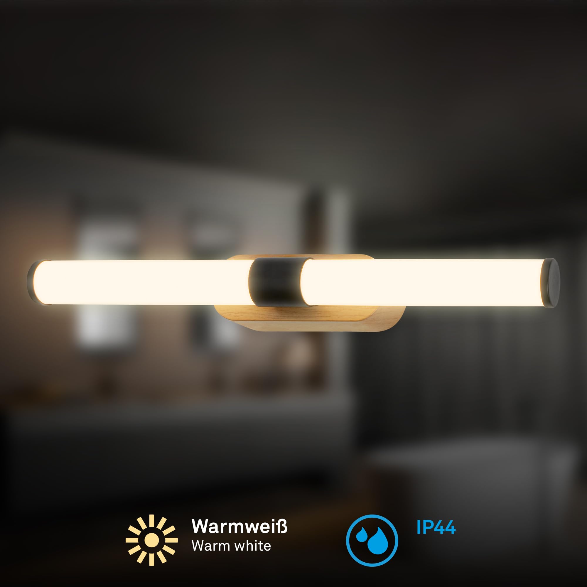 briloner-led-spiegelleuchte-bad-ip44-40-cm-schwarz-holzoptik-warmwei image 2