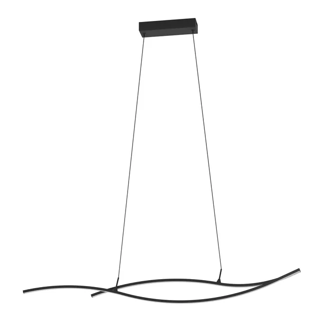 eglo-grisolia-led-h-ngelampe-140-cm-schwarz-pendelleuchte-ber-esstisch image 1