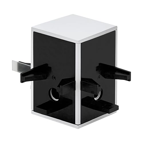 eglo-track-pro-tp-cube-connector-4-wege-verbinder-schwarz-wei-6-1-cm image 4