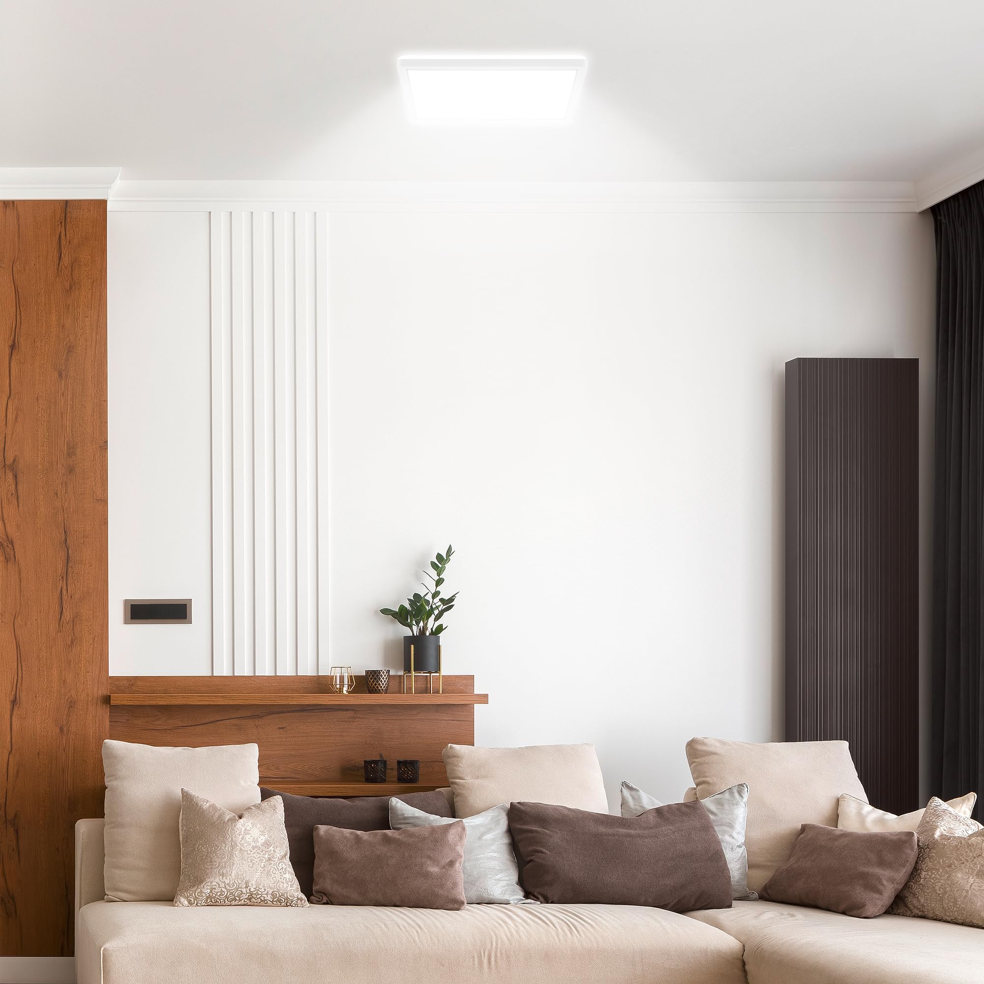 briloner-led-deckenlampe-29x29-cm-neutralwei-mit-backlight-flache-deckenleuchte- image 3