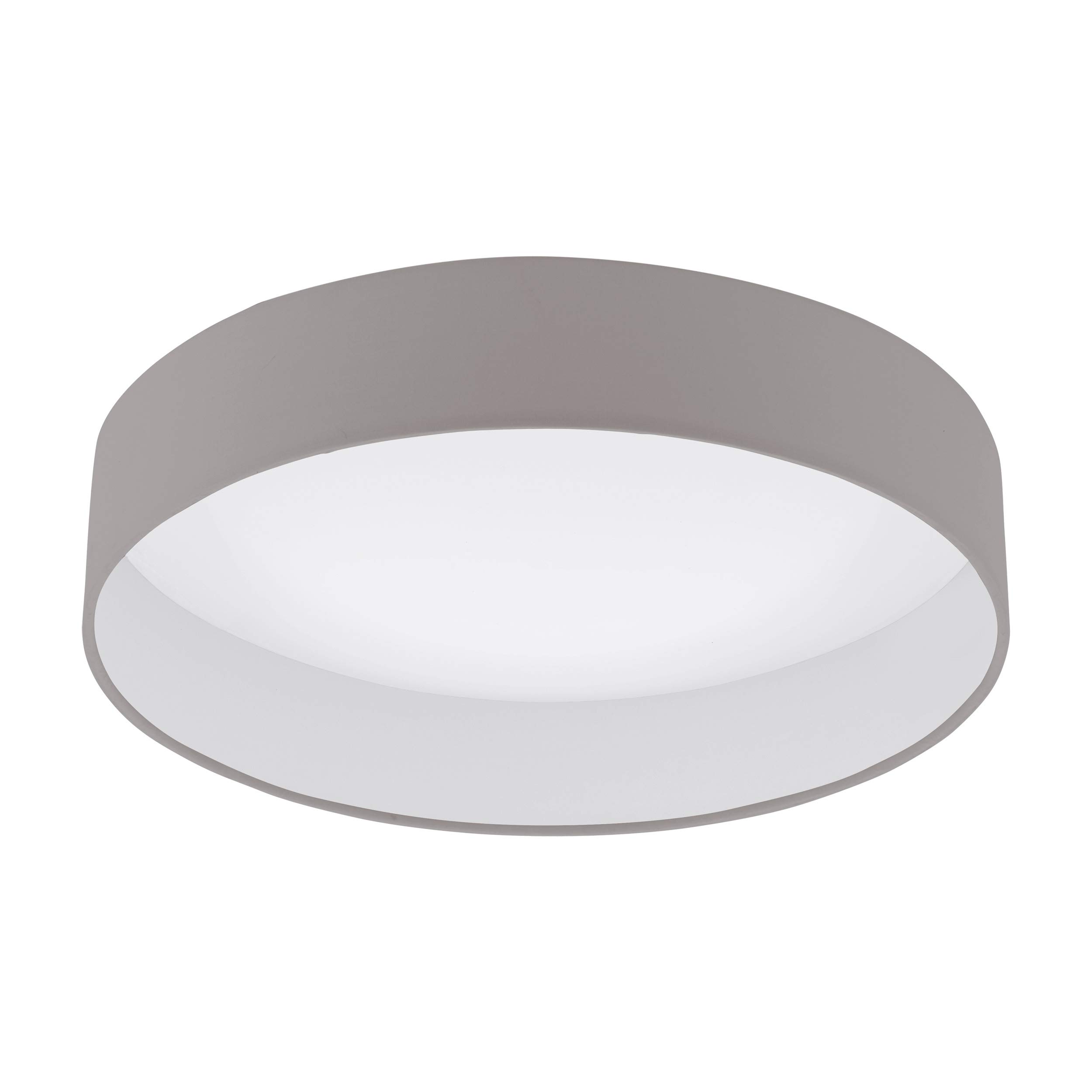 eglo-palomaro-1-led-deckenleuchte-dimmbar-textil-taupe-wei-40-5-cm image 1