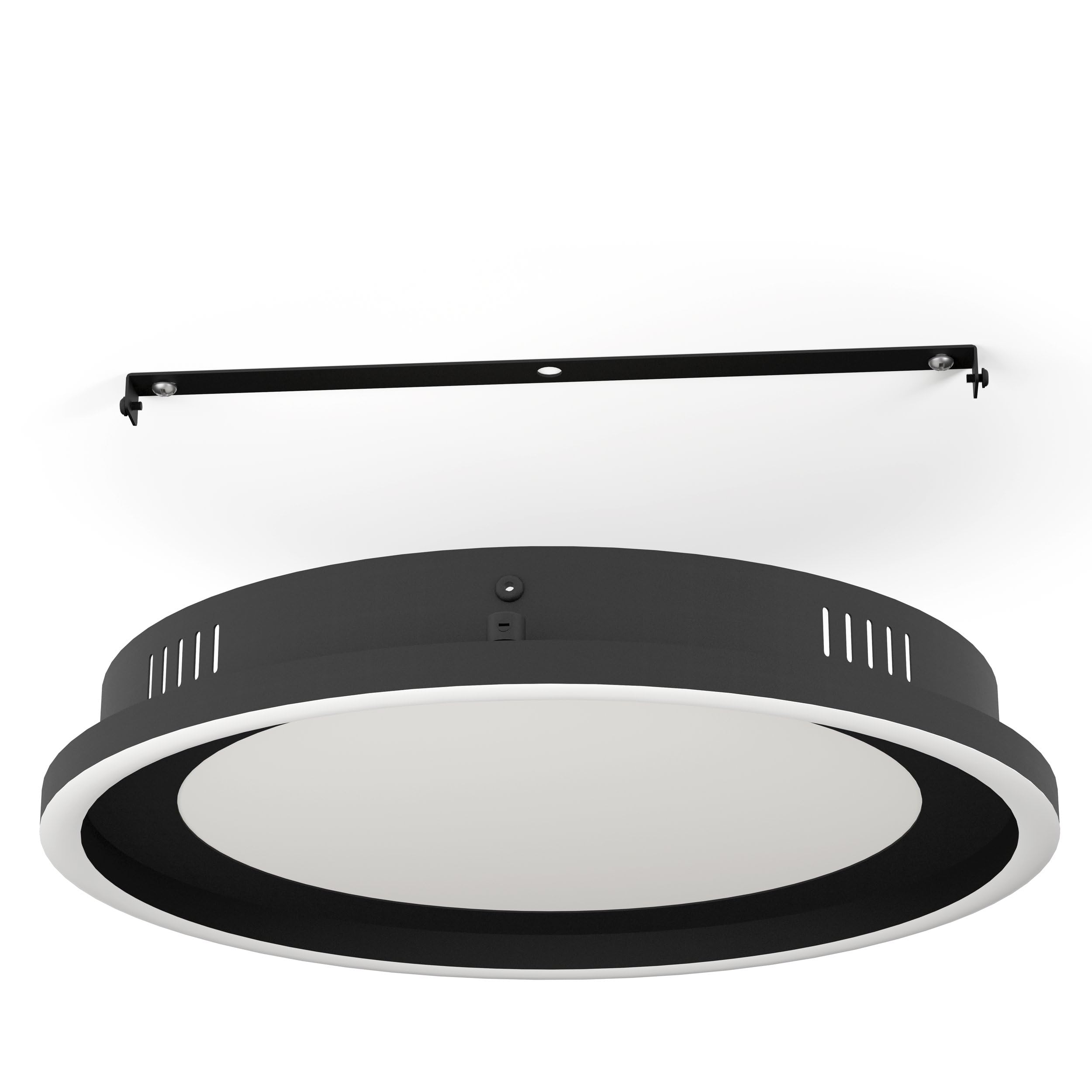 eglo-calagrano-led-deckenleuchte-rund-38-cm-schwarz-dimmbar-mit-fernbedienung image 6