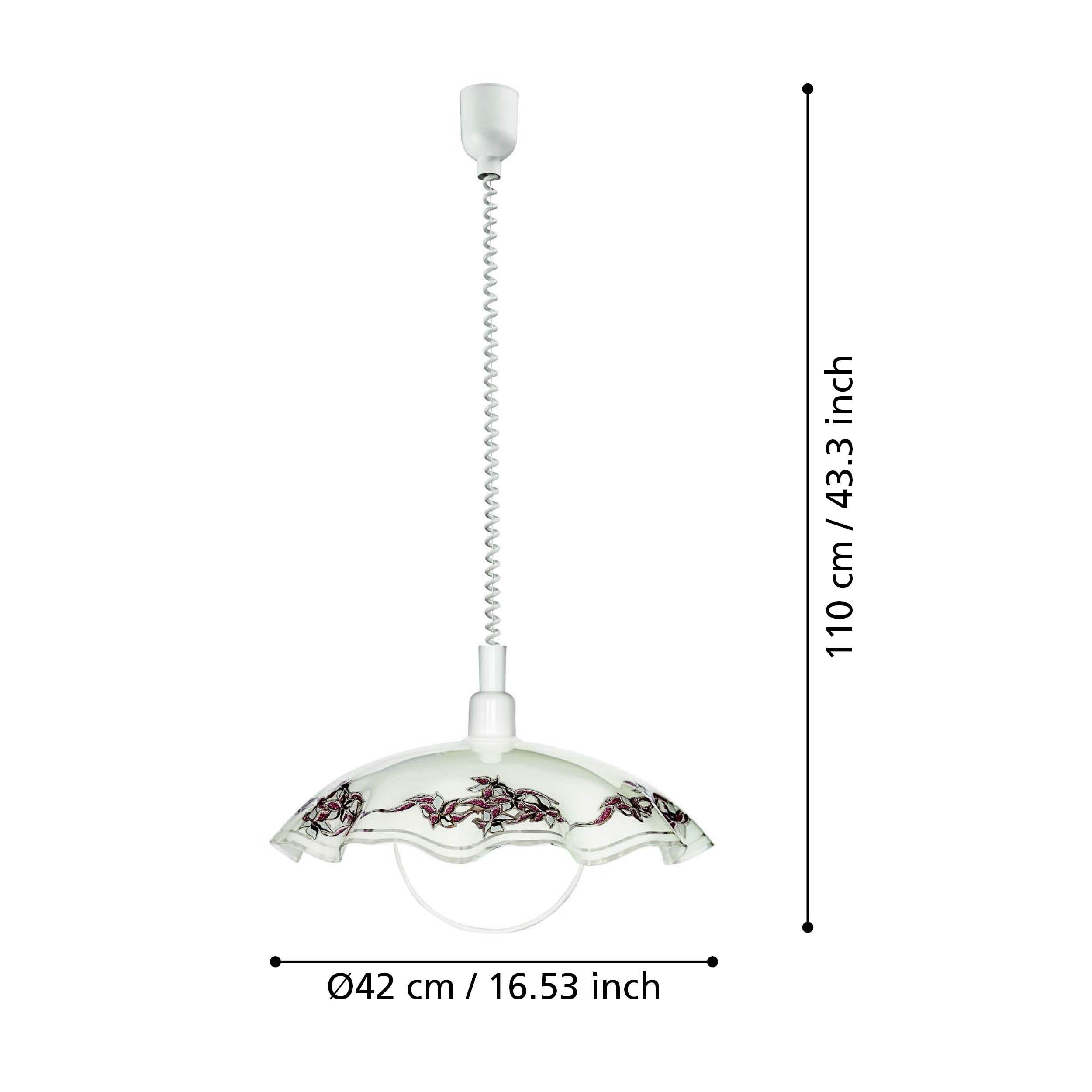 eglo-vetro-pendelleuchte-h-henverstellbar-h-ngelampe-glas-wei-lila-e27-42-cm image 6