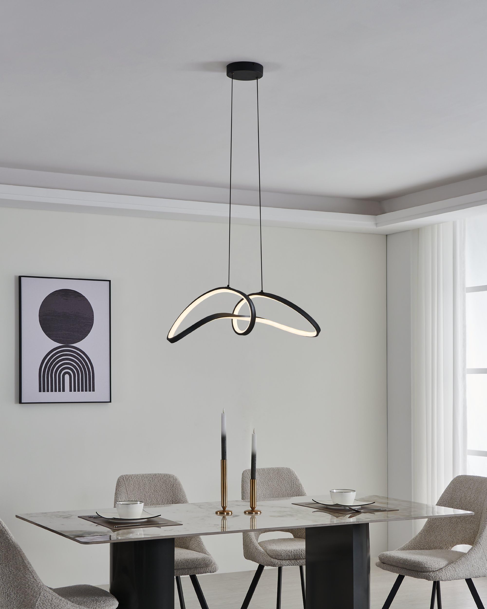 eglo-connect-z-calarossa-z-smart-led-pendelleuchte-rgb-zigbee-schwarz image 3