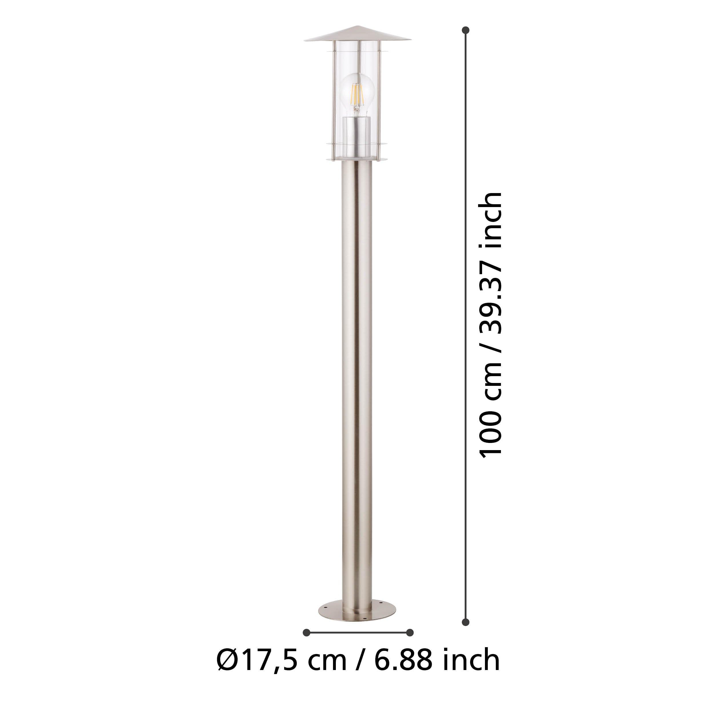 eglo-lisio-au-en-wegelampe-100-cm-e27-ip44-edelstahl-silber-glas-transparent image 4