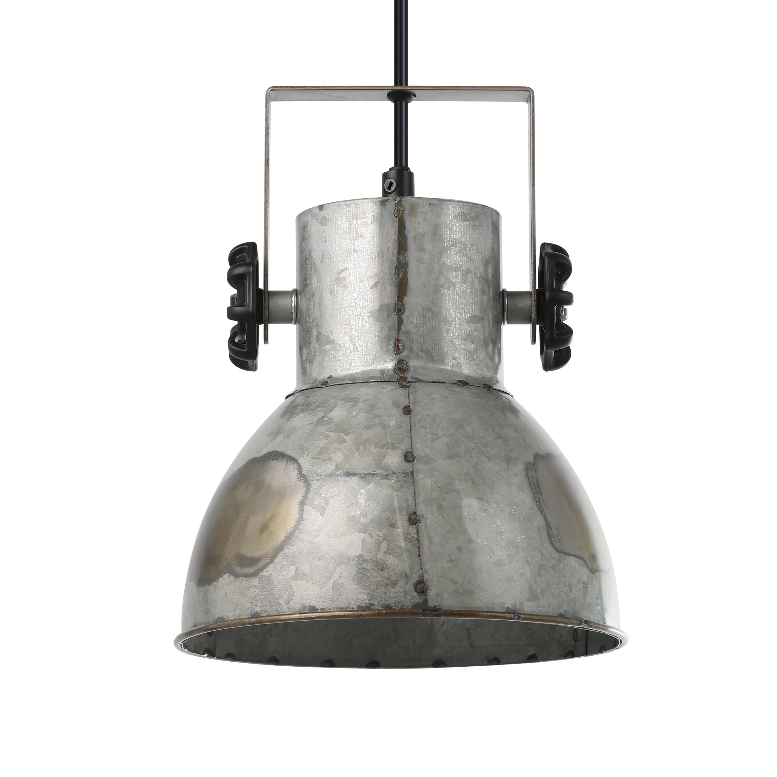 eglo-barnstaple-pendellampe-e27-vintage-industrial-stahl-used-look-schwarz-17-5- image 5