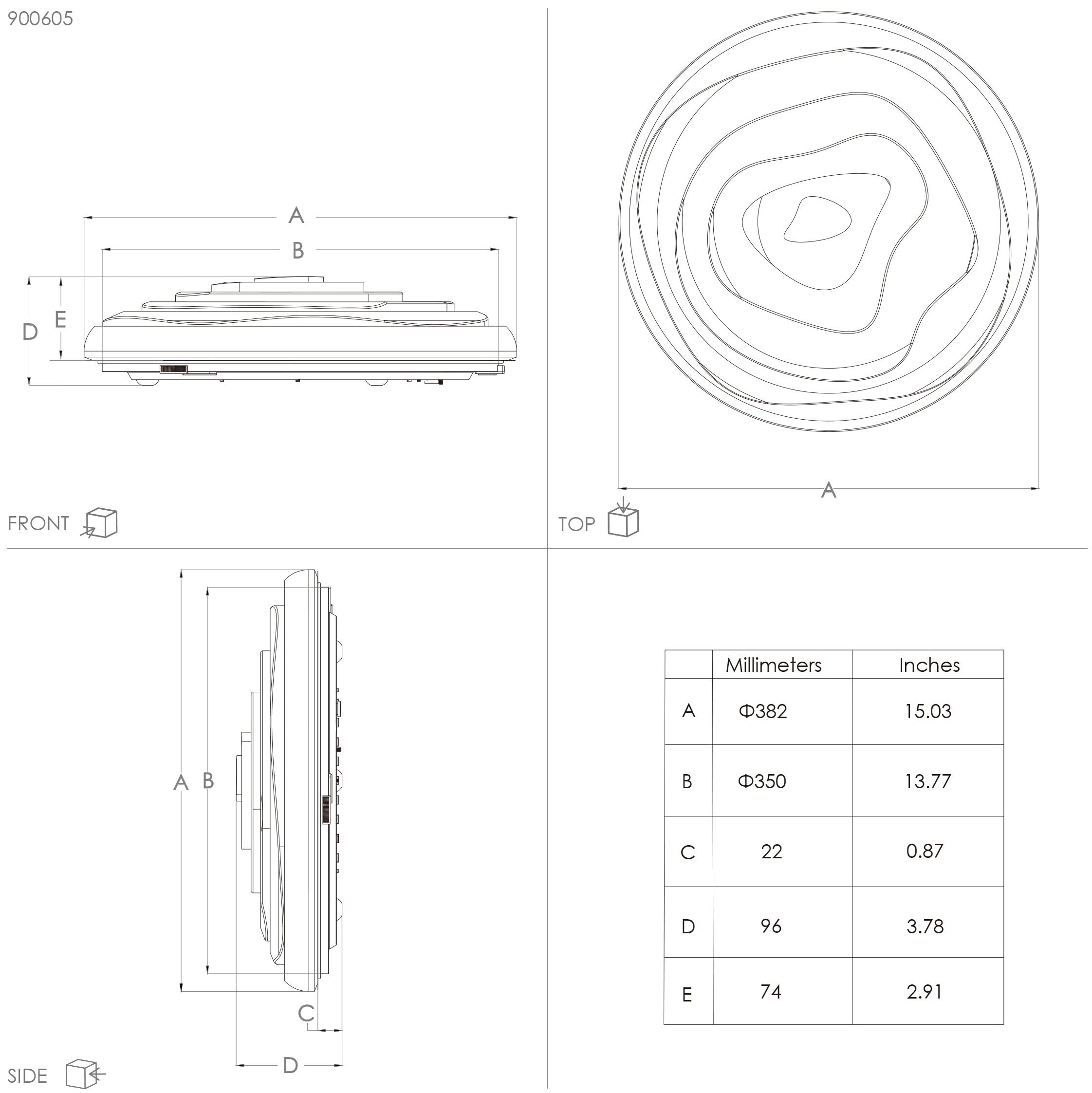 eglo-battistona-led-deckenleuchte-38-cm-mit-fernbedienung-dimmbar-wei-3000-6500k image 8