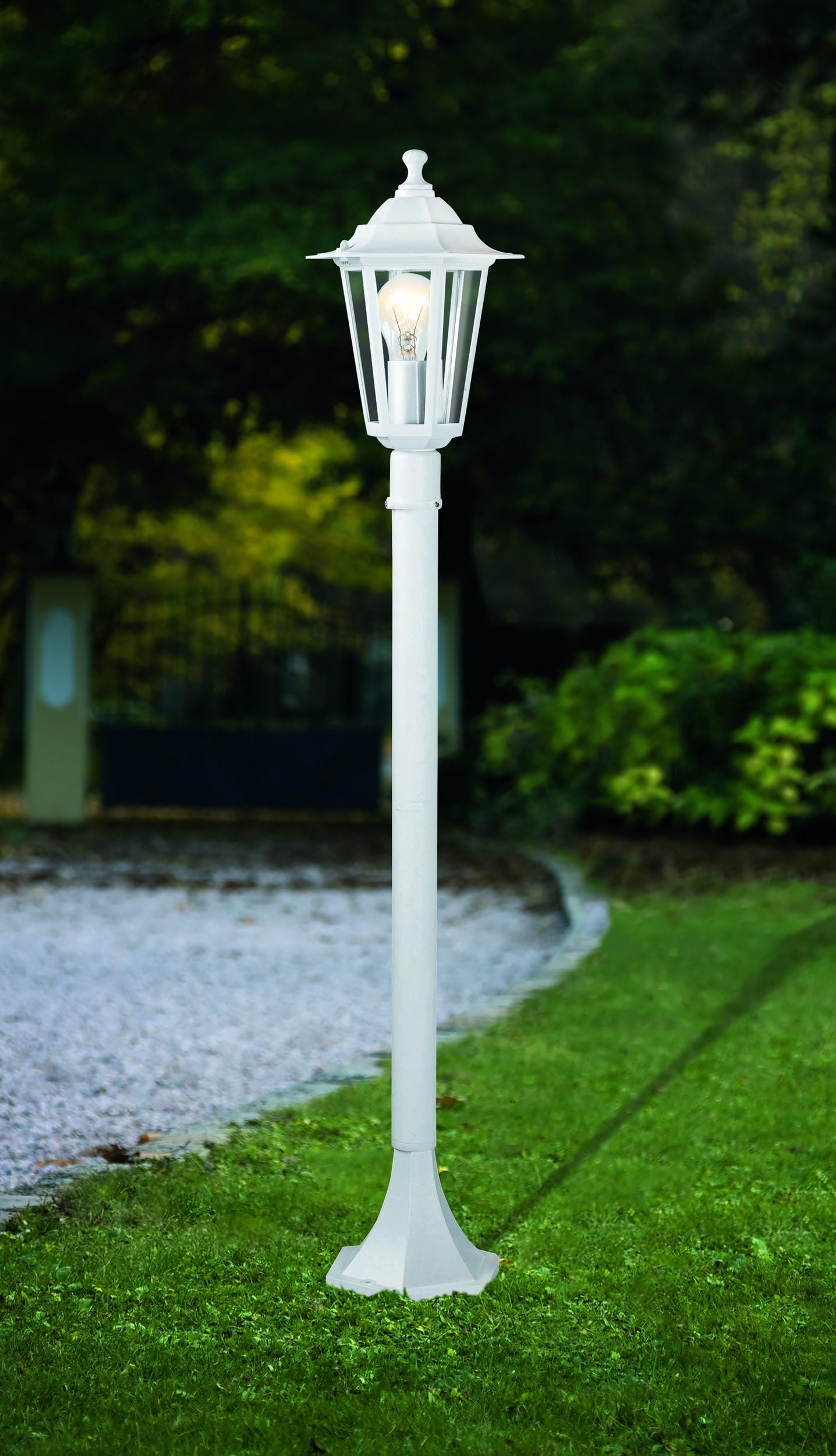 eglo-au-en-stehlampe-laterna-5-e27-ip44-garten-standleuchte-aluguss-wei-100cm image 3