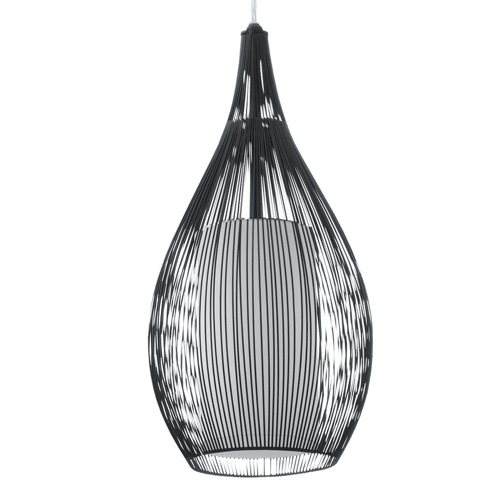 eglo-razoni-pendellampe-1-flammig-schwarz-glas-satiniert-e27 image 4