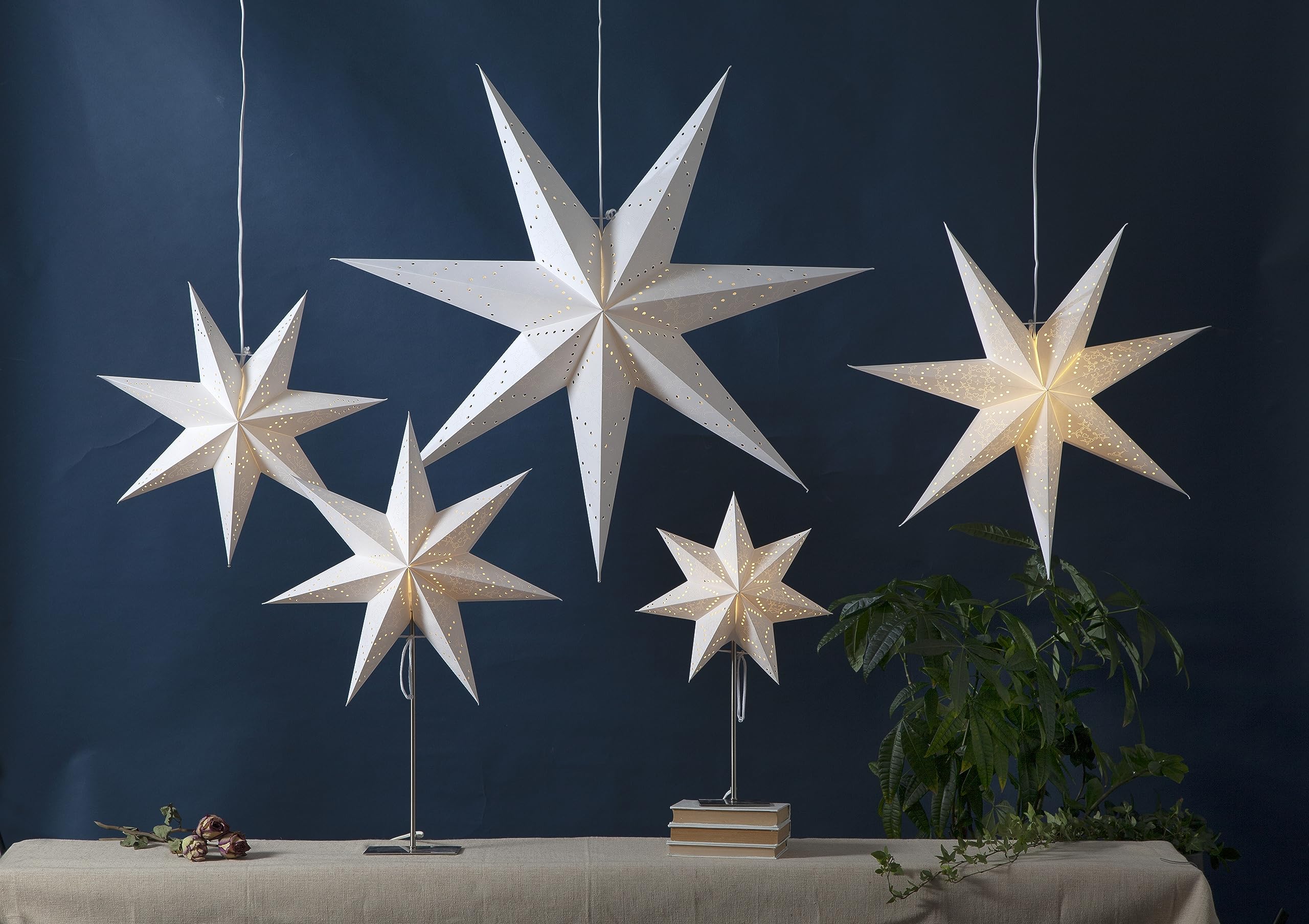 eglo-weihnachtsstern-tischleuchte-55-cm-wei-e14 image 5