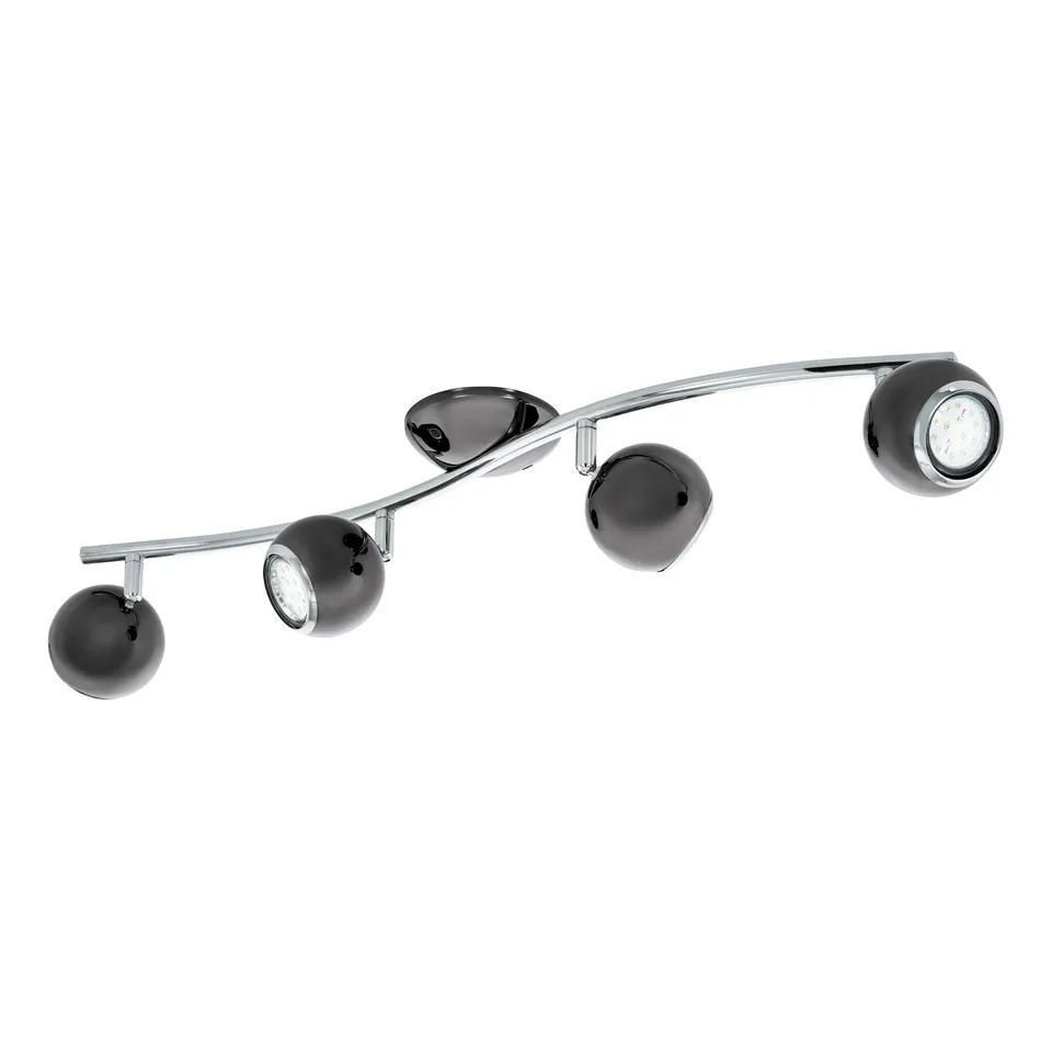 eglo-bimeda-led-deckenlampe-4-flammig-nickel-nero-spots-gu10-warmwei image 1