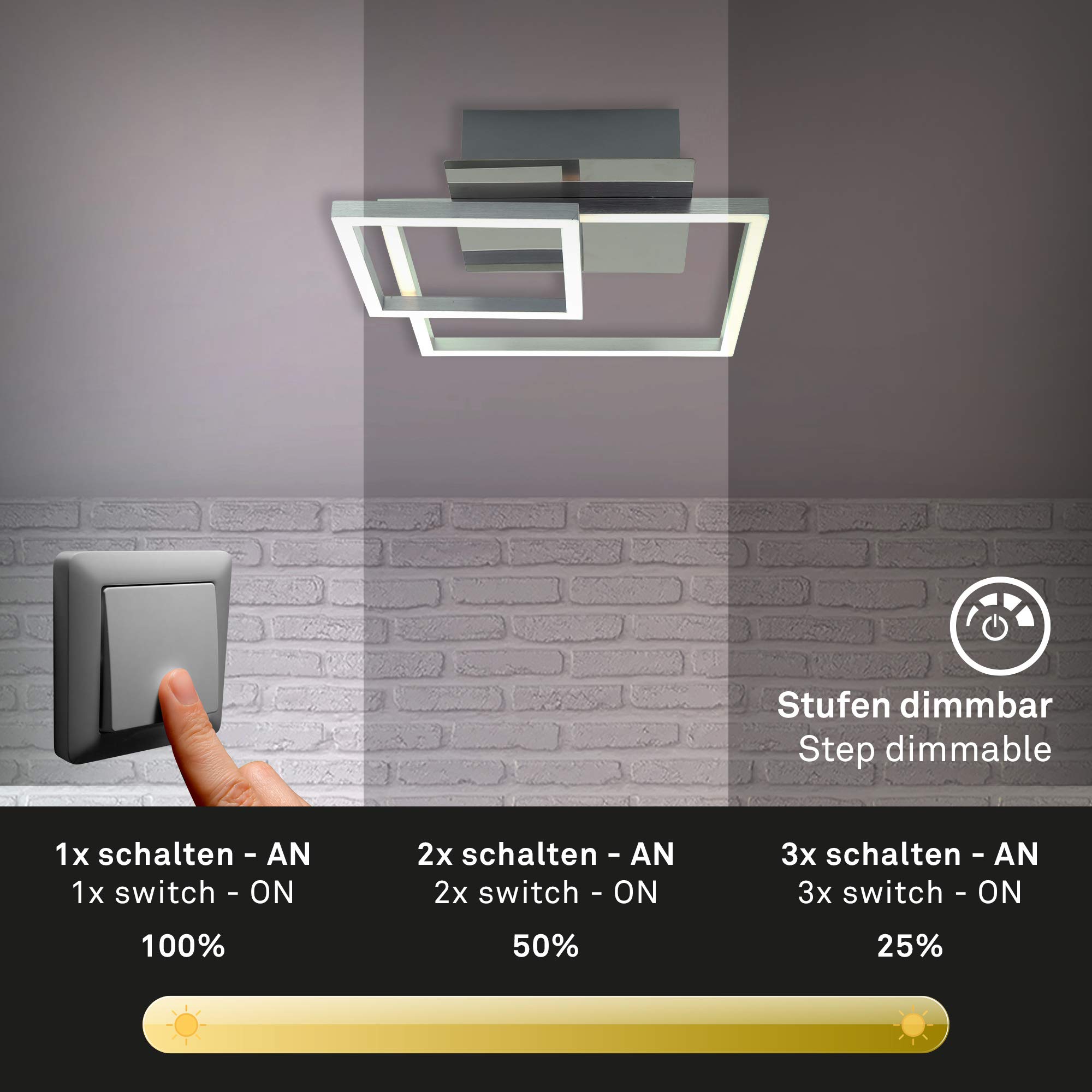 briloner-led-deckenleuchte-drehbar-memory-dimmbar-chrom-alu-358x260mm image 4