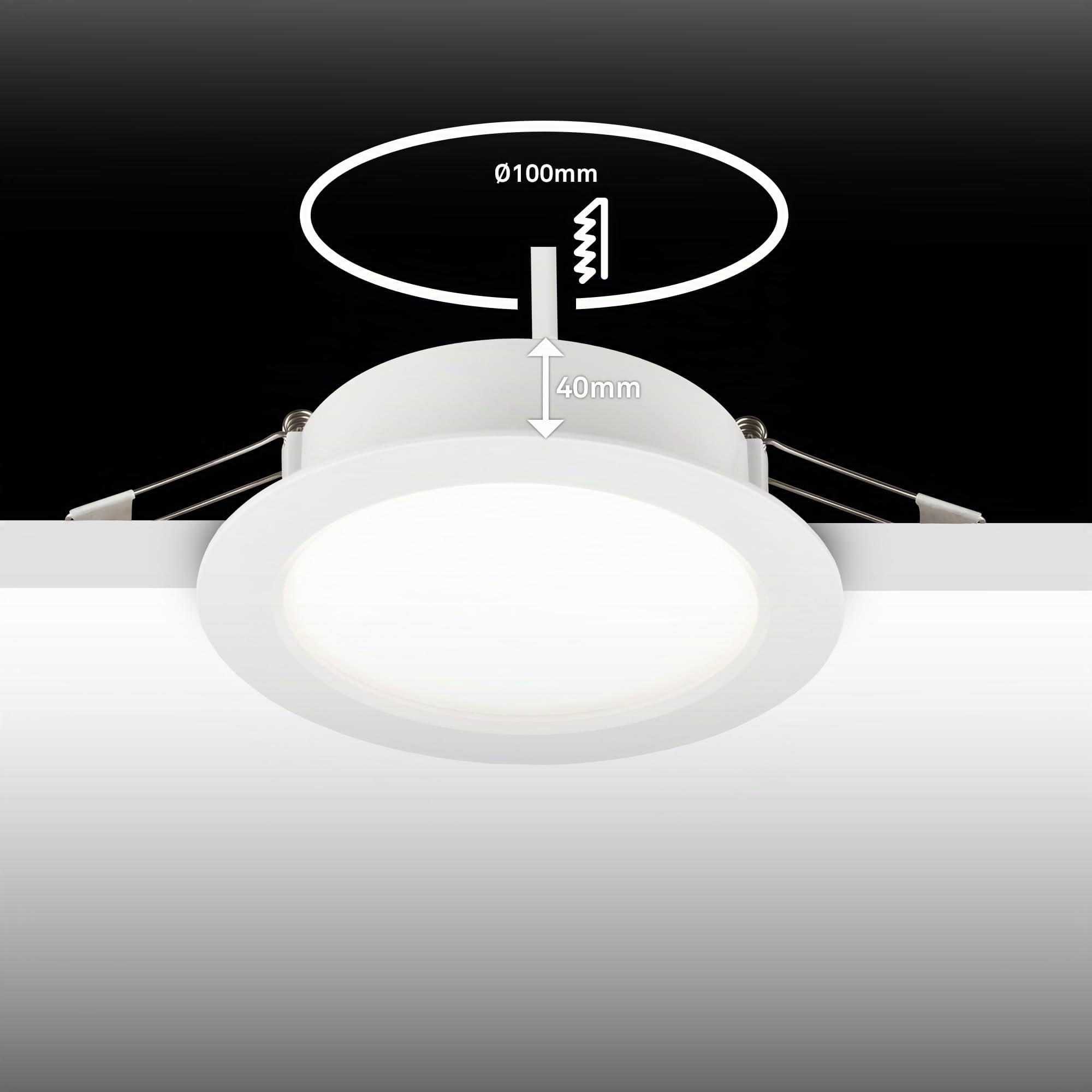 briloner-3er-set-led-einbaustrahler-rgb-cct-dimmbar-fernbedienung-wei-ip65-12-cm image 8